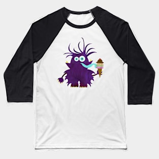 Monsters like ice cream too Baseball T-Shirt